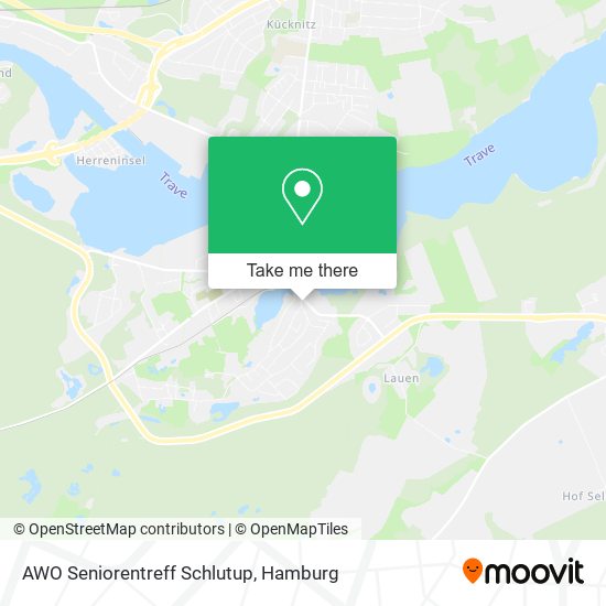 AWO Seniorentreff Schlutup map