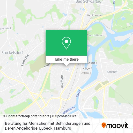 Beratung für Menschen mit Behinderungen und Deren Angehörige, Lübeck map