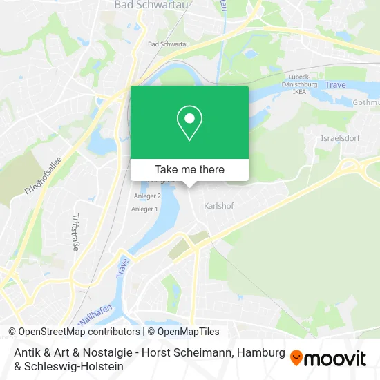 Карта Antik & Art & Nostalgie - Horst Scheimann