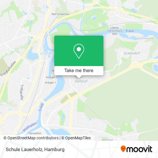 Schule Lauerholz map