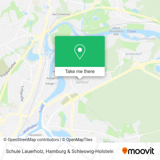 Карта Schule Lauerholz