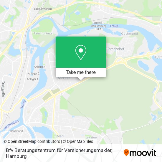 Карта Bfv Beratungszentrum für Versicherungsmakler
