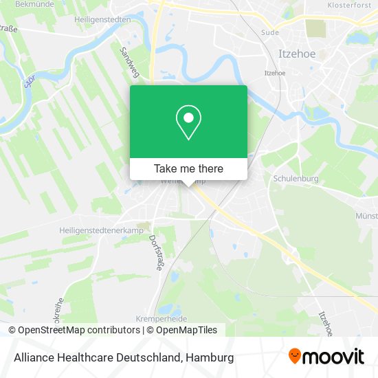 Alliance Healthcare Deutschland map