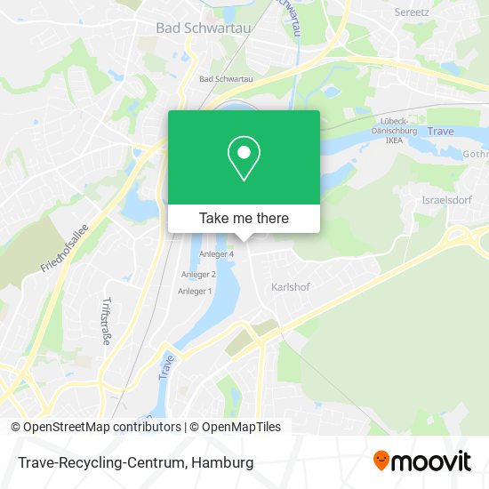 Карта Trave-Recycling-Centrum