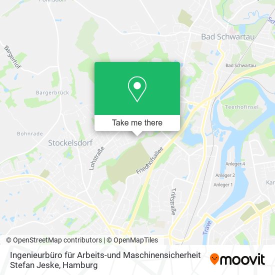 Ingenieurbüro für Arbeits-und Maschinensicherheit Stefan Jeske map