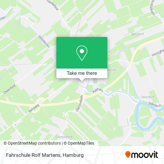 Fahrschule Rolf Martens map