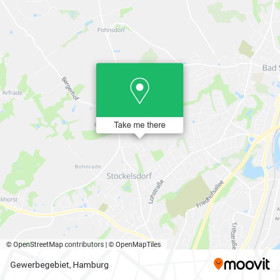 Gewerbegebiet map