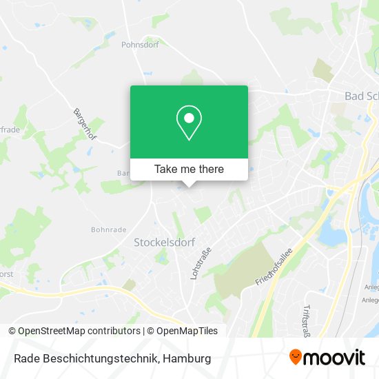 Rade Beschichtungstechnik map