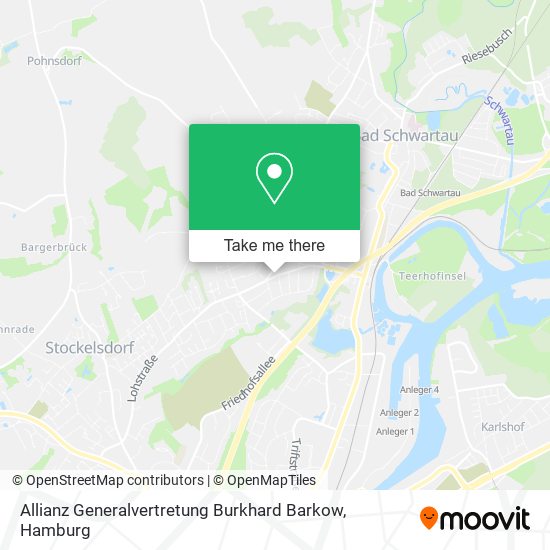 Allianz Generalvertretung Burkhard Barkow map