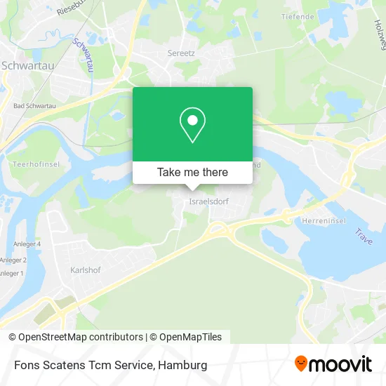 Карта Fons Scatens Tcm Service