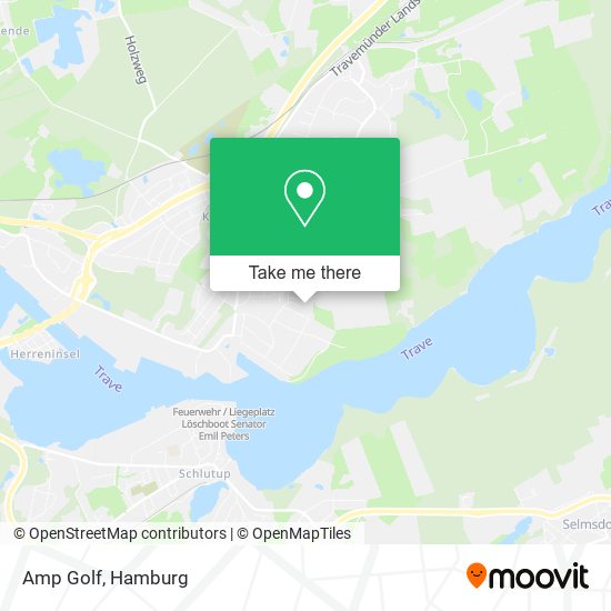 Amp Golf map