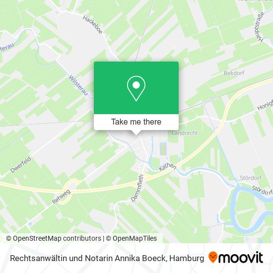 Rechtsanwältin und Notarin Annika Boeck map