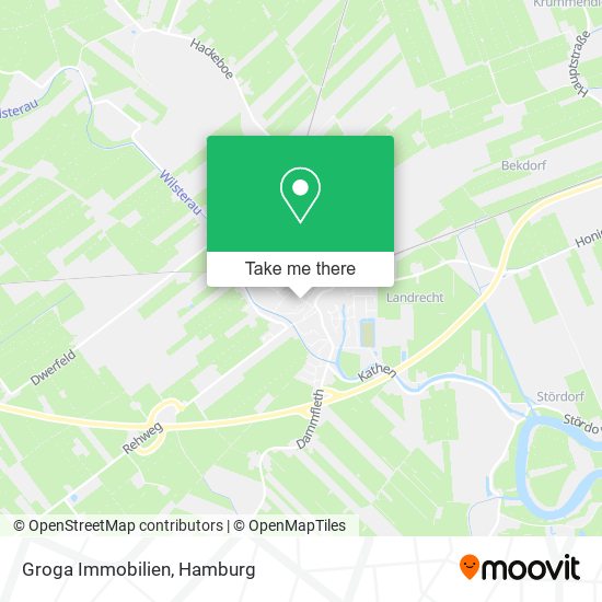 Groga Immobilien map