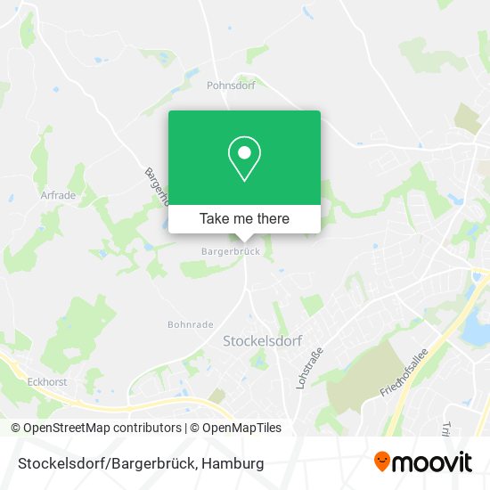 Stockelsdorf/Bargerbrück map