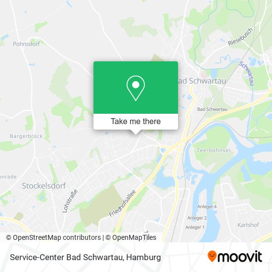 Service-Center Bad Schwartau map