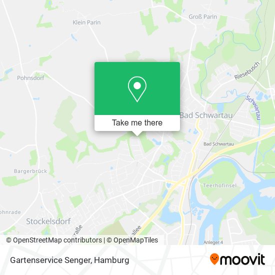 Gartenservice Senger map