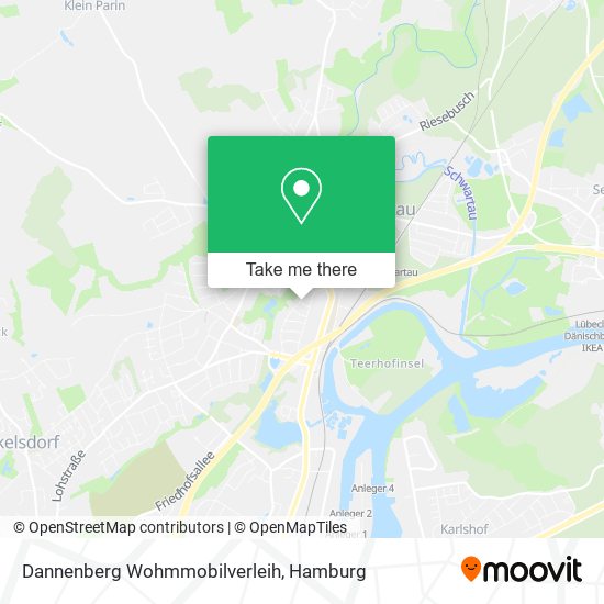 Dannenberg Wohmmobilverleih map