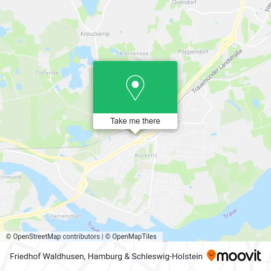 Карта Friedhof Waldhusen