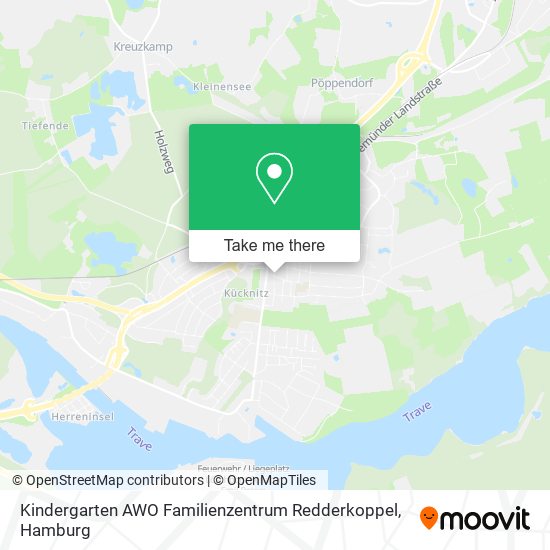 Kindergarten AWO Familienzentrum Redderkoppel map