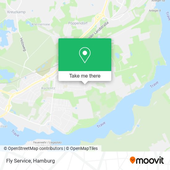 Fly Service map