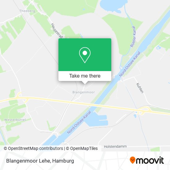 Blangenmoor Lehe map