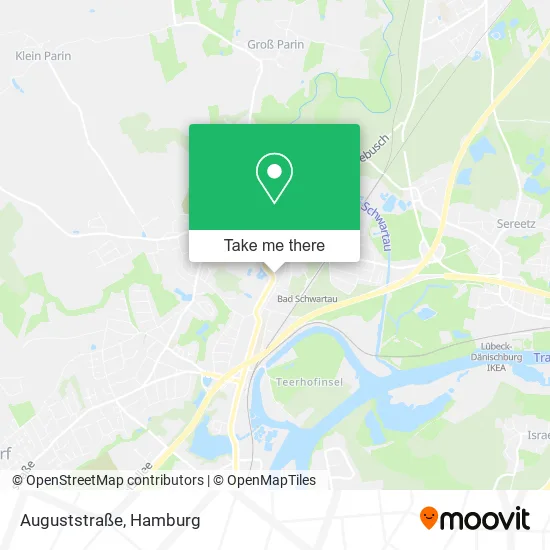 Карта Auguststraße