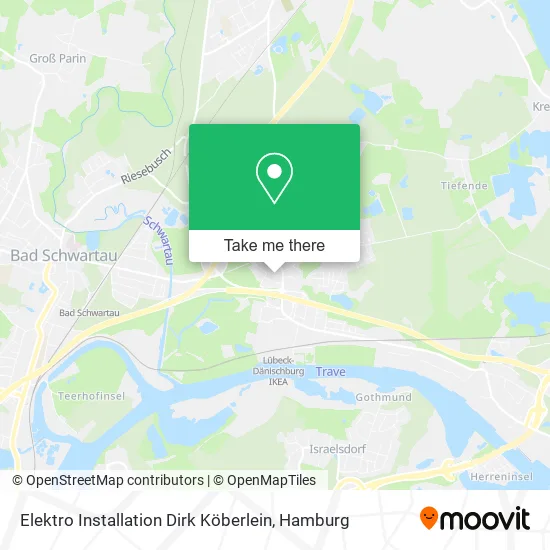 Карта Elektro Installation Dirk Köberlein