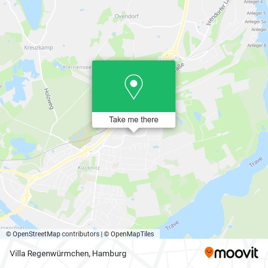 Карта Villa Regenwürmchen