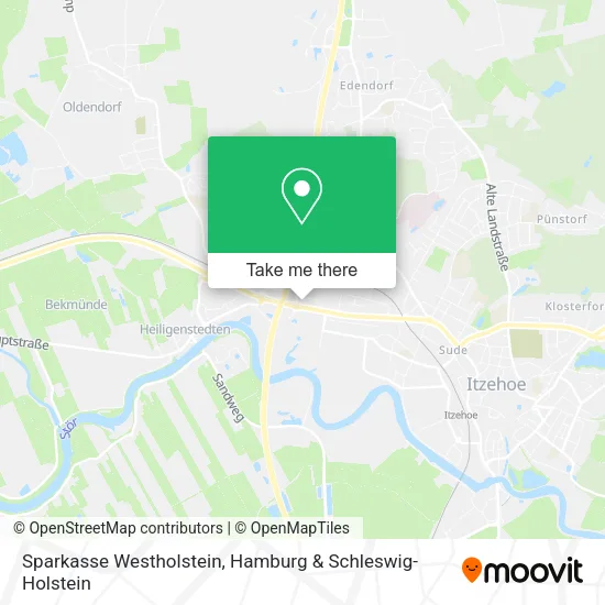 Карта Sparkasse Westholstein