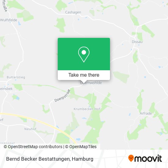 Bernd Becker Bestattungen map