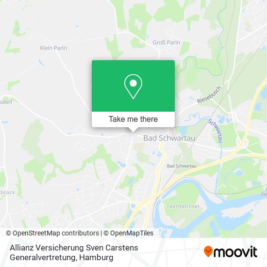 Allianz Versicherung Sven Carstens Generalvertretung map