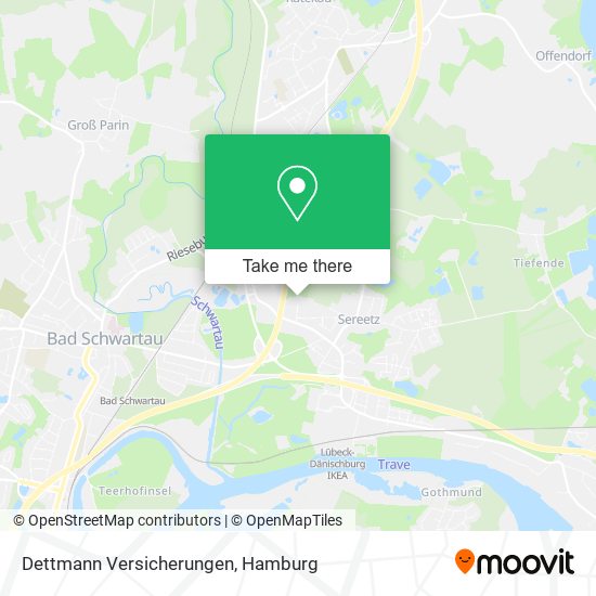 Dettmann Versicherungen map