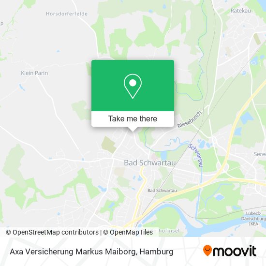 Axa Versicherung Markus Maiborg map