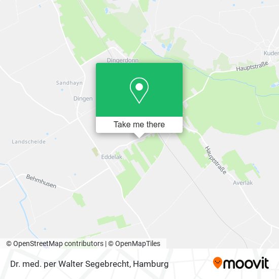 Dr. med. per Walter Segebrecht map