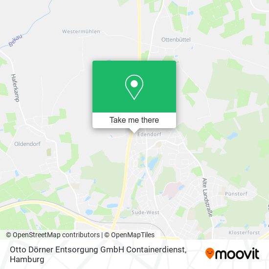 Otto Dörner Entsorgung GmbH Containerdienst map