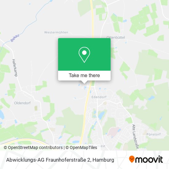 Карта Abwicklungs-AG Fraunhoferstraße 2