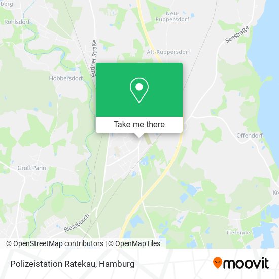 Polizeistation Ratekau map