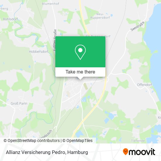 Allianz Versicherung Pedro map