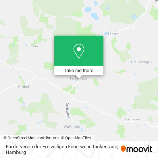 Карта Förderverein der Freiwilligen Feuerwehr Tankenrade