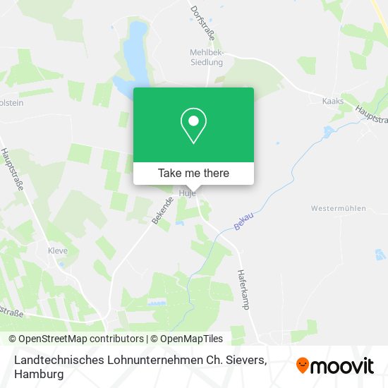Landtechnisches Lohnunternehmen Ch. Sievers map