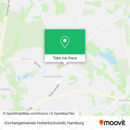 Kirchengemeinde Hohenlockstedt map