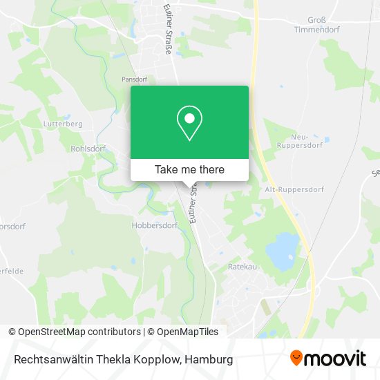 Rechtsanwältin Thekla Kopplow map