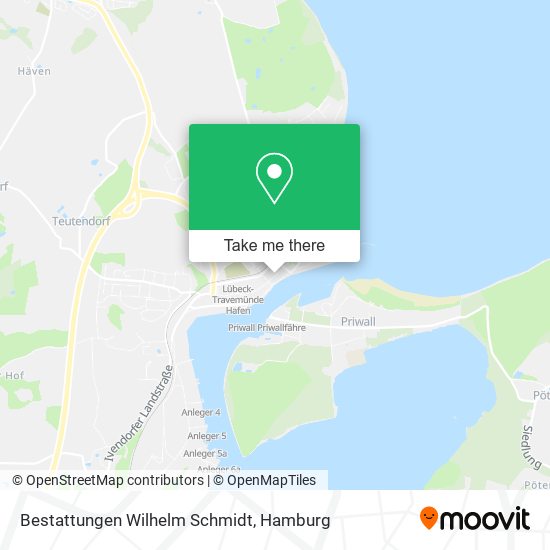 Bestattungen Wilhelm Schmidt map