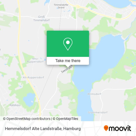 Hemmelsdorf Alte Landstraße map