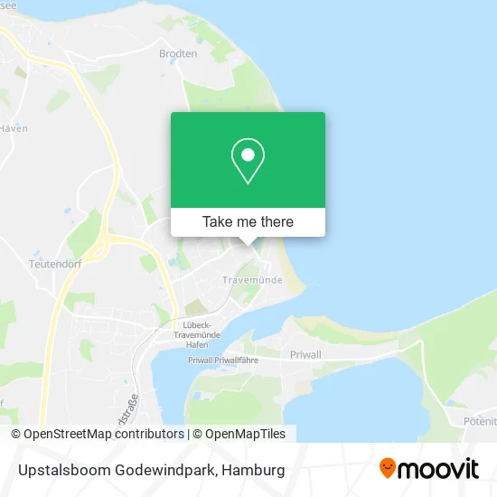 Карта Upstalsboom Godewindpark