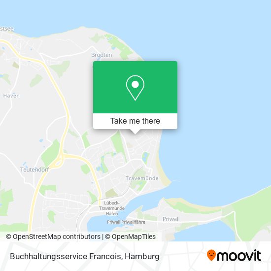 Buchhaltungsservice Francois map