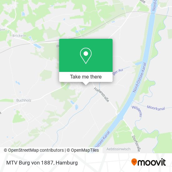 MTV Burg von 1887 map