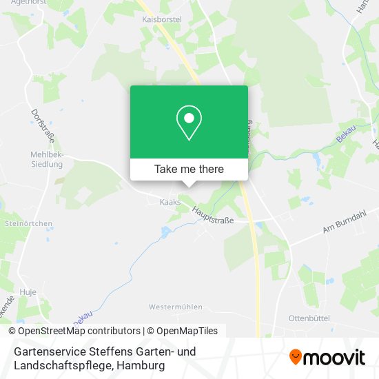 Карта Gartenservice Steffens Garten- und Landschaftspflege