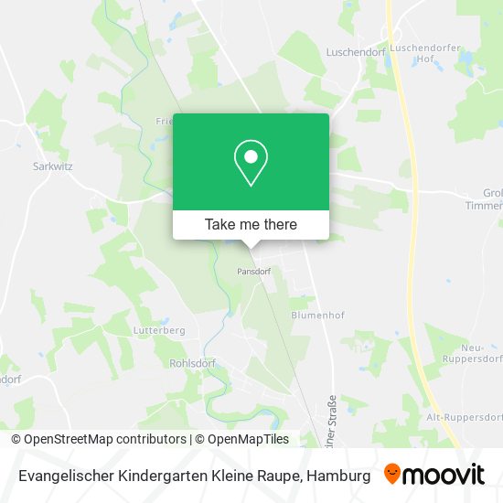 Evangelischer Kindergarten Kleine Raupe map