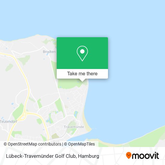 Lübeck-Travemünder Golf Club map